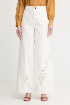 Twinset blugi wide leg pentru femei imagine