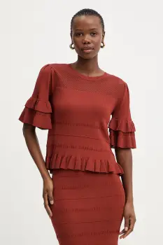 Twinset bluza pentru femei, cu vascoza imagine