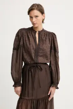 Twinset bluza pentru femei, din bumbac imagine