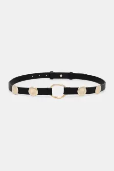 Twinset curea pentru femei, cu imitatie de piele imagine