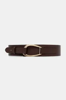 Twinset curea pentru femei din piele imagine