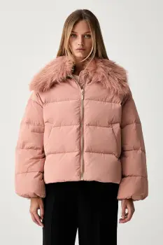 Twinset geaca cu puf pentru femei imagine