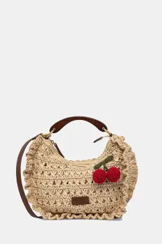 Twinset geanta pentru femei impletita imagine