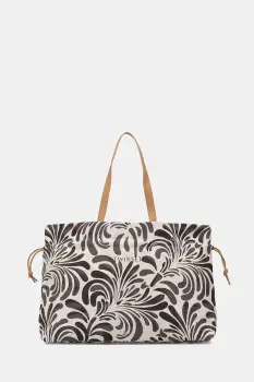 Twinset geanta tote de dama din bumbac imagine