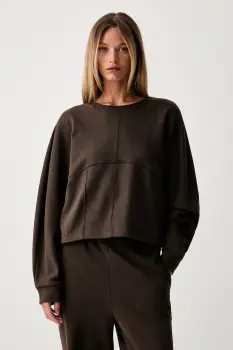 Twinset hanorac pentru femei din bumbac imagine