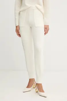 Twinset pantaloni cu lana imagine