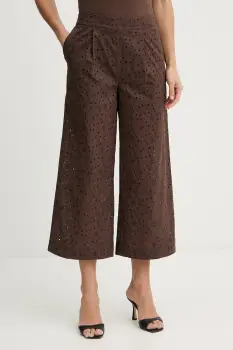 Twinset pantaloni de bumbac imagine