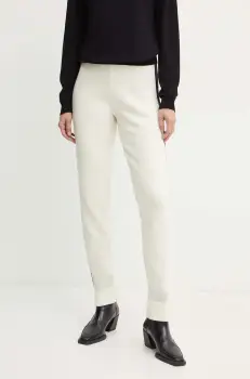 Twinset pantaloni de lana imagine