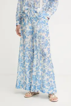 Twinset pantaloni palazzo de dama cu in imagine