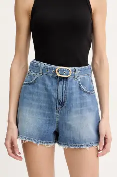 Twinset pantaloni scurti jeans imagine