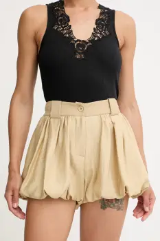 Twinset pantaloni scurti pentru femei, cu vascoza imagine