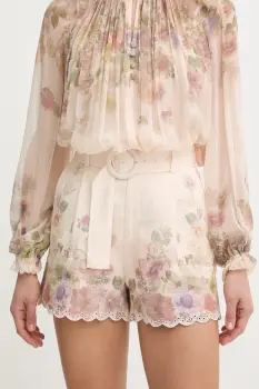 Twinset pantaloni scurti pentru femei, din in imagine