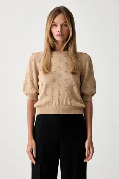 Twinset pulover pentru femei cu amestec de casmir imagine