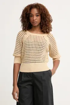 Twinset pulover pentru femei, cu bumbac imagine