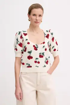 Twinset pulover pentru femei, din bumbac imagine