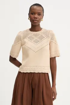 Twinset pulover pentru femei, din bumbac imagine