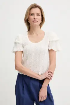 Twinset pulover pentru femei, din bumbac imagine