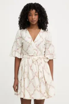 Twinset rochie petrecuta de bumbac imagine