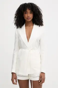 Twinset Sacou de dama din in imagine