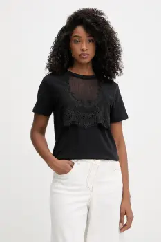 Twinset tricou de dama din bumbac imagine