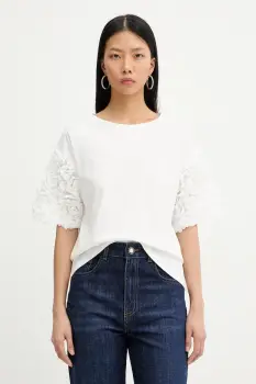 Twinset tricou din bumbac imagine