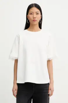 Twinset tricou din bumbac imagine