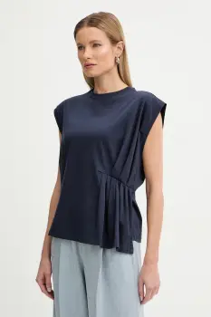 Twinset tricou din bumbac imagine