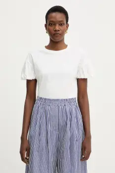 Twinset tricou din bumbac imagine