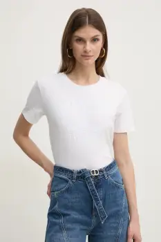 Twinset tricou din bumbac imagine