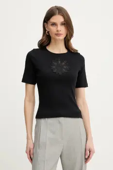 Twinset tricou din bumbac imagine