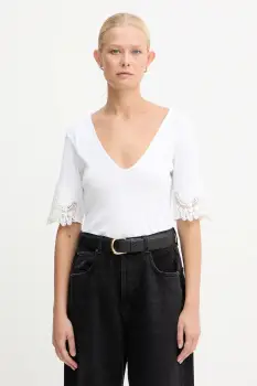 Twinset tricou din bumbac imagine