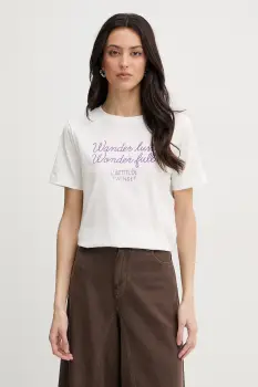 Twinset tricou pentru femei, din bumbac imagine