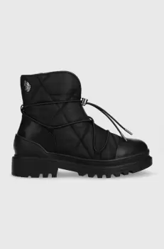 U.S. Polo Assn. botine BRUNA femei, culoarea negru, cu platforma, izolare usoara, BRUNA011W/CNY1 imagine