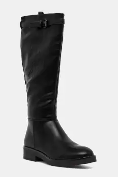 U.S. Polo Assn. cizme YLENIA001 culoarea negru, cu toc plat, YLENIA001W/EY1 imagine