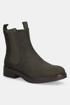 U.S. Polo Assn. cizme YLENIA003W culoarea verde, cu toc plat, YLENIA003W/EH1 imagine