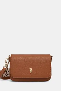 U.S. Polo Assn. geanta crossbody pentru femei cu imitatie de piele Mansion imagine