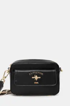 U.S. Polo Assn. geanta Heat culoarea negru, BEU7H8620WVP imagine