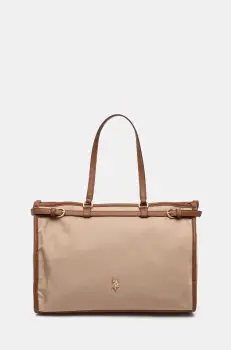 U.S. Polo Assn. geanta Houston culoarea maro, BEUHU8682WZC imagine