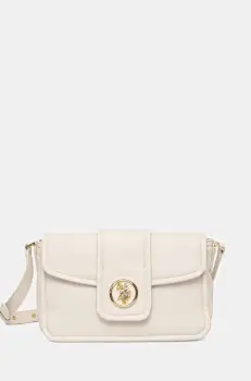 U.S. Polo Assn. geanta Jodhpur culoarea bej, BEUJ58589WVP imagine