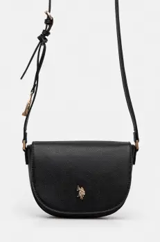 U.S. Polo Assn. geanta Jones culoarea negru, BEUJE8654WVP imagine