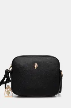 U.S. Polo Assn. geanta Jones culoarea negru, BEUJE8655WVP imagine