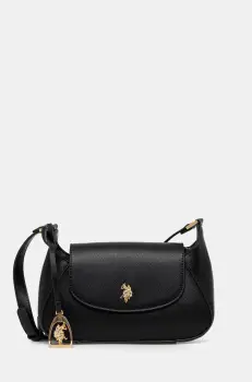 U.S. Polo Assn. geanta Jones culoarea negru, BEUJE8666WVP imagine