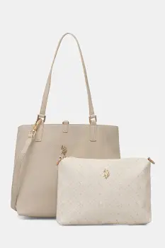 U.S. Polo Assn. geanta shopper pentru femei cu imitatie de piele Malibu imagine