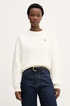 U.S. Polo Assn. hanorac pentru femei, din bumbac DHM CREW NECK SWEAT imagine