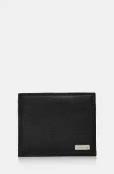 U.S. Polo Assn. portofel de piele Utah barbati, culoarea negru, WEUUA2614MHA imagine