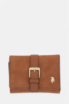 U.S. Polo Assn. portofel pentru femei, cu imitatie de piele CHAMPANY imagine