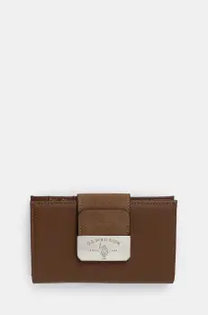 U.S. Polo Assn. portofel Romantic femei, culoarea maro, WIUR08428WVP imagine