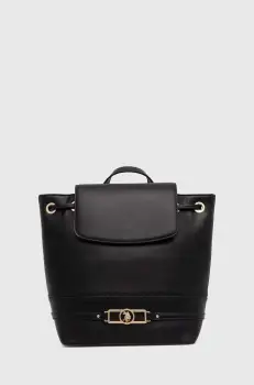 U.S. Polo Assn. rucsac femei, culoarea negru, mare, neted imagine