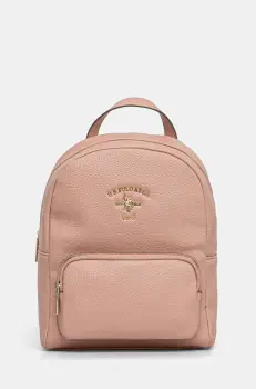 U.S. Polo Assn. rucsac Stanford femei, culoarea roz, mic, neted, BIUSS6211WVP imagine