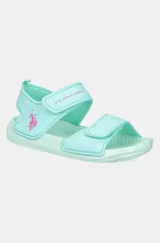 U.S. Polo Assn. sandale REGAN001 culoarea turcoaz, REGAN001K/5Y2 imagine